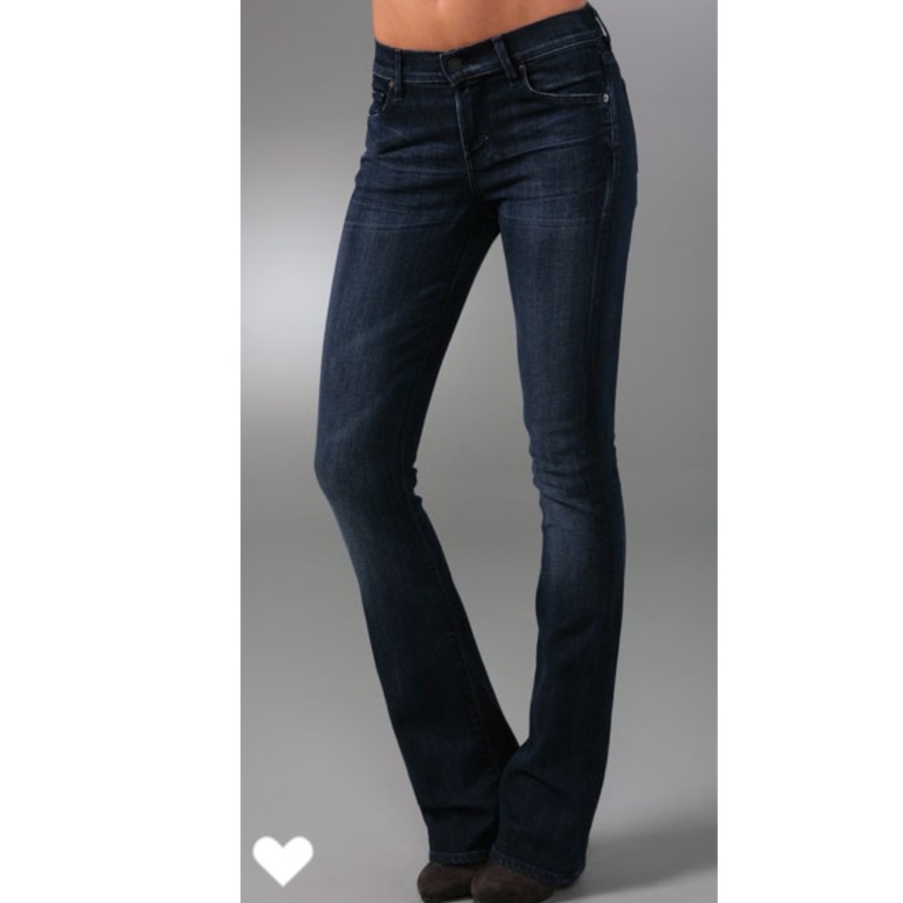 Citizens of Humanity Amber Mid Rise Boot Cut Jeans